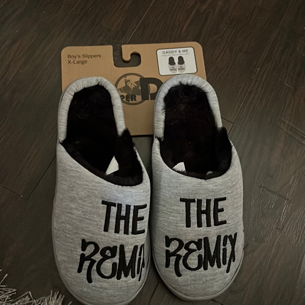 Daddy & me slippers the remix